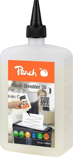 Olej do niszczarek PEACH 355 ml (PS100-05) - obraz 1