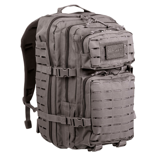 Великий рюкзак Mil-Tec Assault Laser Cut Large 36l Urban Grey 14002708 - зображення 1