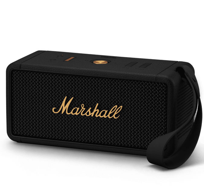 Marshall Middleton ブラック&プラス（箱付き） Акустика Marshall Portable Speaker Middleton Black and Brass