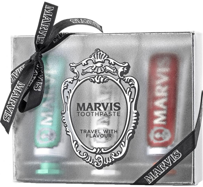 Набір зубної пасти Marvis Flavor Box 3 x 25 мл (8004395110490) - зображення 1