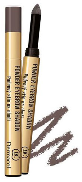 Тіні для брів 03 Dermacol Powder Eyebrow Shadow Pen 1 г (85958586) - зображення 1