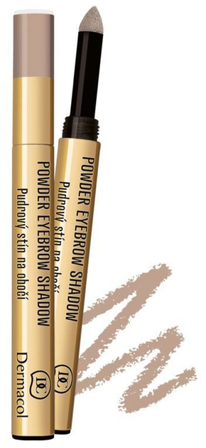 Pudrowy cień do brwi w pisaku 01 Dermacol Powder Eyebrow Shadow 1 g (85958562) - obraz 1