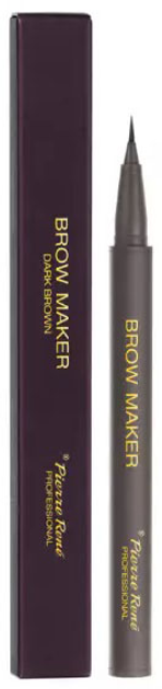 Фломастер для брів Pierre Rene Brow Maker Dark Brown 0.5 г (3700467850039) - зображення 1