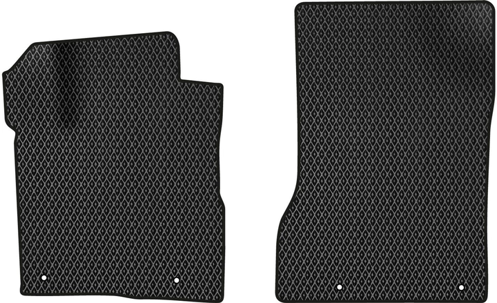 Акція на EVA килимки EVAtech в салон авто передні Nissan Murano (Z52) 2014-2019 3 покоління SUV USA 2 шт Black від Rozetka