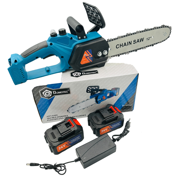 Аккумуляторная цепная пила Chain Saw 12'' DOMOTEC 8485 – фото, отзывы ...