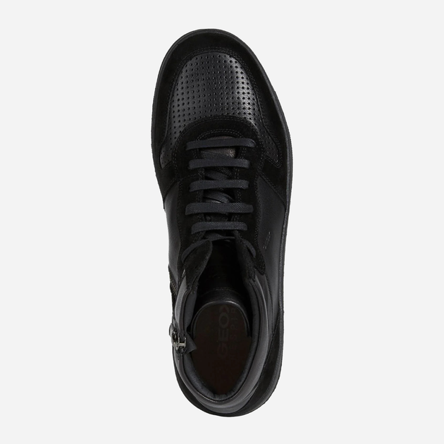 Sneakersy męskie Geox E U26DXE 02285 C9999 43 Czarne (8050036822789) - obraz 4
