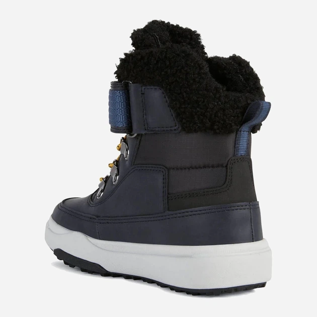 Zimowe trzewiki chłopięce ocieplane Geox J26D8A-0MEFU-C0045 33 Ciemnogranatowe (8050036795755) - obraz 3
