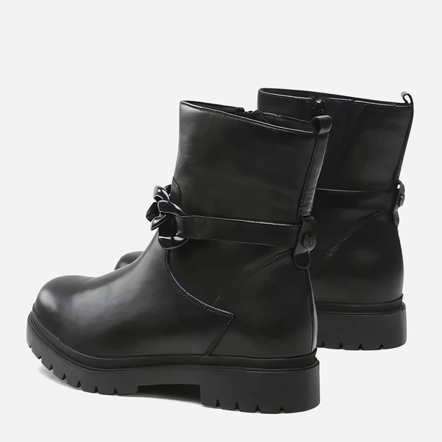 Botki damskie skórzane Caprice 9-25354-29-022 37 Czarne (4064211525765) - obraz 3