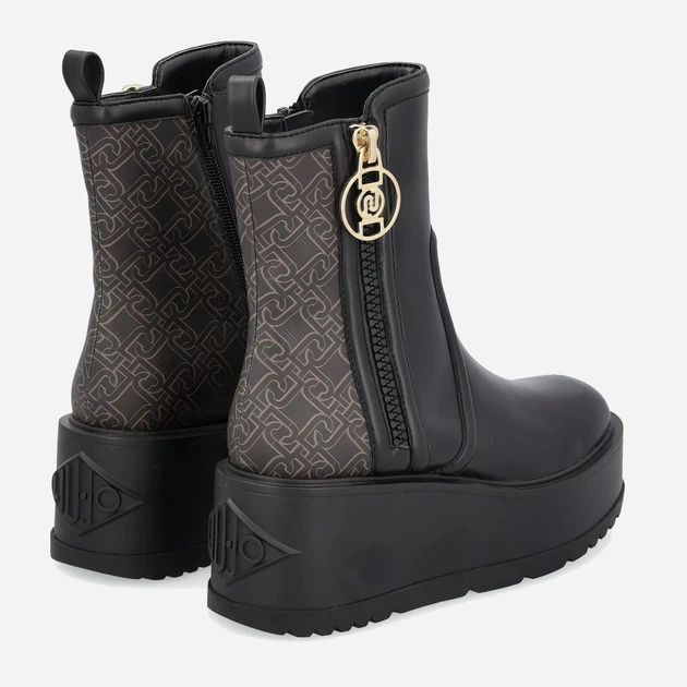 LIUです。 Jeansy damskie LIU JO Granatowy Straight UF5175/DS074/77000