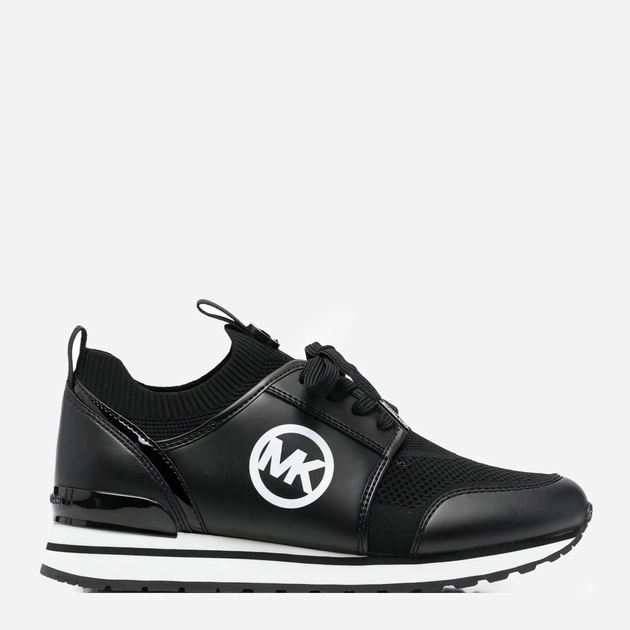 Sneakersy damskie z siatki na platformie do kostki wsuwane Michael Kors 43T2DAFS3D-001 36 Czarne (196108903678) - obraz 1