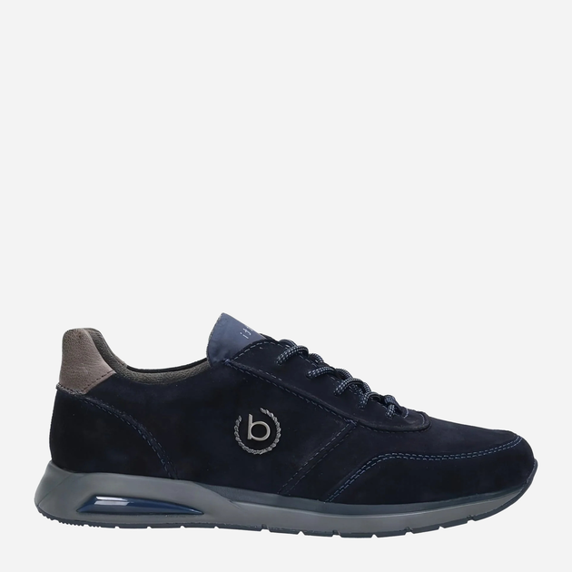 Buty sportowe męskie zamszowe do kostki Bugatti 322A8K0414004100 42 Ciemnogranatowe (4066611085443) - obraz 1