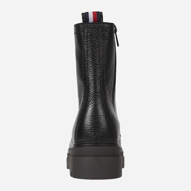 Trapery damskie skórzane Tommy Hilfiger FW0FW06732BDS 41 Czarne (8720641594714) - obraz 3