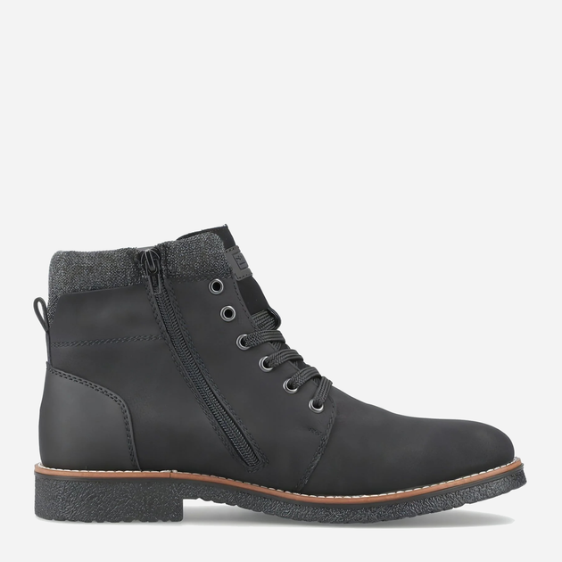 Чоловічі зимові черевики високі RIEKER 33640-01 46 Чорні (4059954072645) - зображення 1