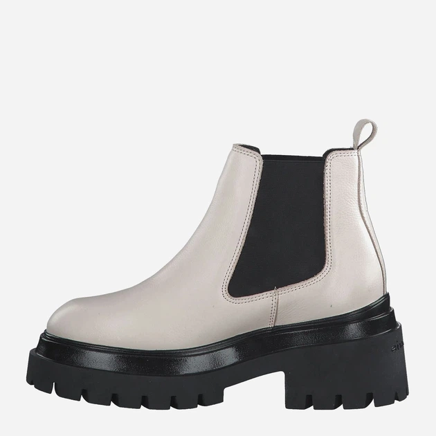 Sztyblety damskie skórzane Tamaris WOR25462-29-418 37 Kremowe (4064196528553) - obraz 3