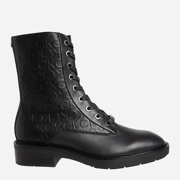 Жіночі черевики високі Calvin Klein HW0HW01292BAX 36 Чорні (8719856637019) - зображення 1