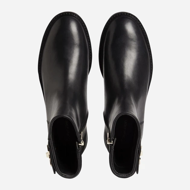 Botki damskie skórzane Calvin Klein HW0HW01258BAX 38 Czarne (8719856635411) - obraz 5