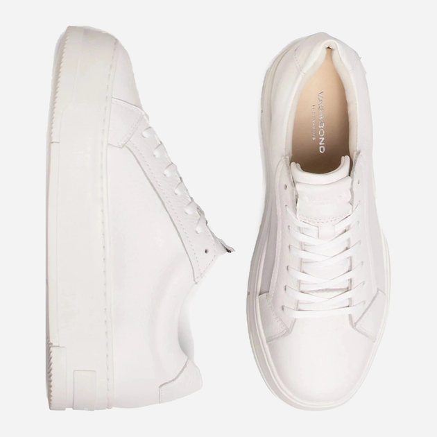 Sneakersy damskie ze skóry naturalnej VAGABOND 4924-001-01 41 Białe (7320562541081) - obraz 4
