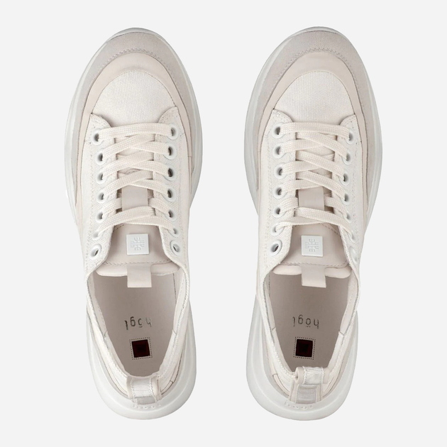 Sneakersy damskie na wysokiej platformie Hogl 3103430-1200 41 Beżowe (9010212714290) - obraz 4