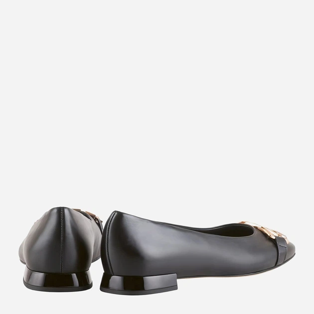 Baleriny damskie Hogl 3101020-0100 37 Czarne (9010212692314) - obraz 3