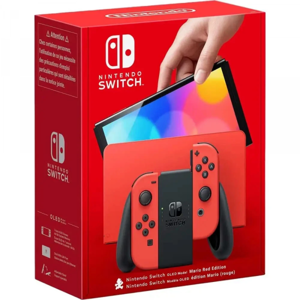 Ігрова приставка Nintendo Switch OLED Model Mario Red Edition - изображение 2