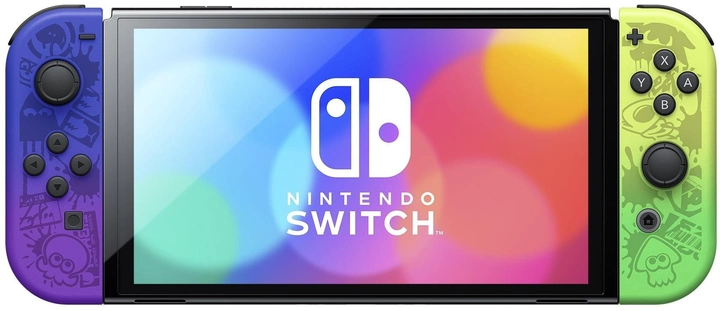 Ігрова приставка Nintendo Switch OLED Model Splatoon 3 Special Ігрова приставка Nintendo Switch OLED Model Splatoon 3 Special