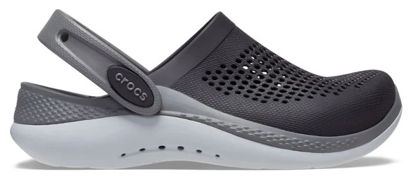 ロイスさん Кроксы Crocs LiteRide 360 Clog Black Slate Grey C12-29-18.5 см