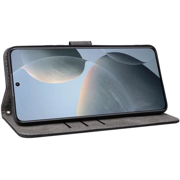 Чехол-книжка Deexe Delta Book для Xiaomi Poco X6 Pro - Black - изображение 2