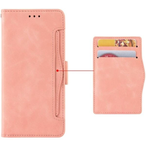 Чохол Deexe Wallet Stand для Infinix Zero 30 - Pink - Фото 2 Чохол Deexe Wallet Stand для Infinix Zero 30 - Pink - зображення 2
