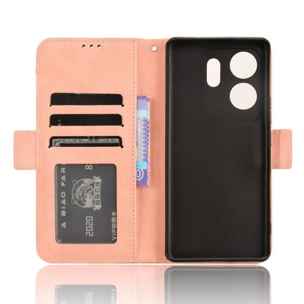 Чохол Deexe Wallet Stand для Infinix Zero 30 - Pink - Фото 6 Чохол Deexe Wallet Stand для Infinix Zero 30 - Pink - зображення 6