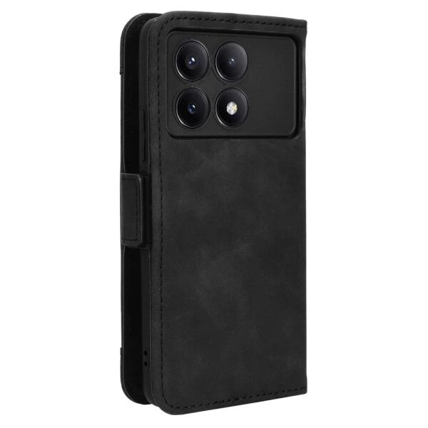 Чехол-книжка с кармашками Deexe Wallet Stand для Xiaomi Poco X6 Pro - Black - Фото 7 Чехол-книжка с кармашками Deexe Wallet Stand для Xiaomi Poco X6 Pro - Black - изображение 7