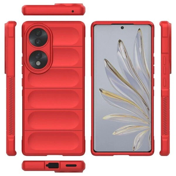 Силиконовый (TPU) чехол Deexe Terra Case для Honor 70 - Red - Фото 6 Силиконовый (TPU) чехол Deexe Terra Case для Honor 70 - Red - изображение 6