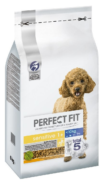 Karma sucha dla psów Perfect Fit Sensitive XS/S z indykiem 6 kg (4008429148545) - obraz 1