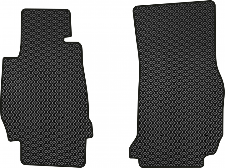 Акція на EVA килимки EVAtech в салон авто передні для BMW 3 Series (F31) 2012-2019 6 покоління Combi USA 2 шт Black від Rozetka