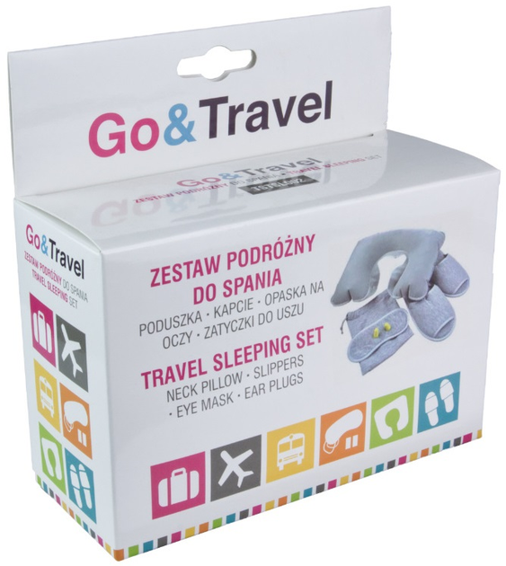Zestaw podróżny do spania DPM Go & Travel (TSTSL002) (5900672651331) - obraz 6
