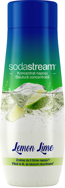 Koncentrat napoju Sodastream lemon lime 440 ml (NAOSOANIE0003) - obraz 1