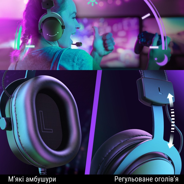Навушники Fifine H9 Black 7.1 - зображення 8