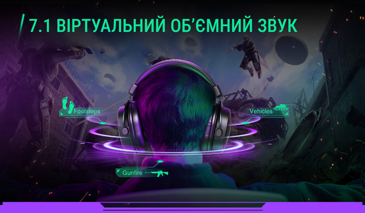 Навушники Fifine H9 Black 7.1 - зображення 13
