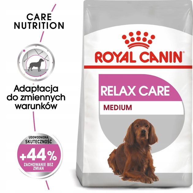 Sucha karma dla psów Royal Canin Medium Relax Care Adult 1 kg (3182550894296) - obraz 2