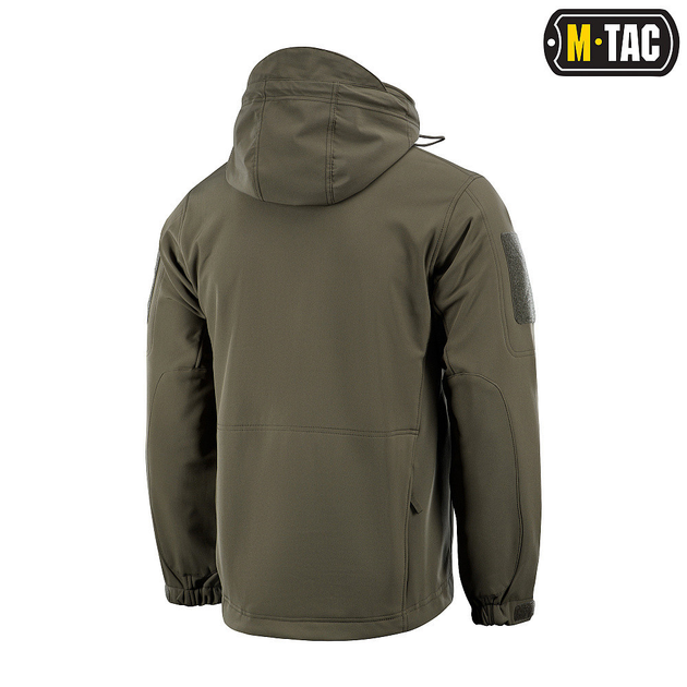 M-tac комплект Shoft Shell куртка с подстёжкой, штаны тактические, перчатки, рюкзак олива XL - изображение 2