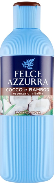 Гель для душу Felce Azzurra зволожуючий Coconut & Bamboo 650 мл (8001280068096) - зображення 1