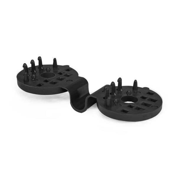 Зажим Bradas Bungee Cord Clips чорний 50шт (BCK4-BK-L) - Фото 1 Зажим Bradas Bungee Cord Clips чорний 50шт (BCK4-BK-L) - изображение 1