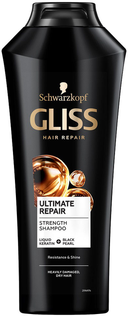 Szampon Gliss Ultimate Repair Shampoo do włosów mocno zniszczonych i suchych 250 ml (9000100801416) - obraz 1