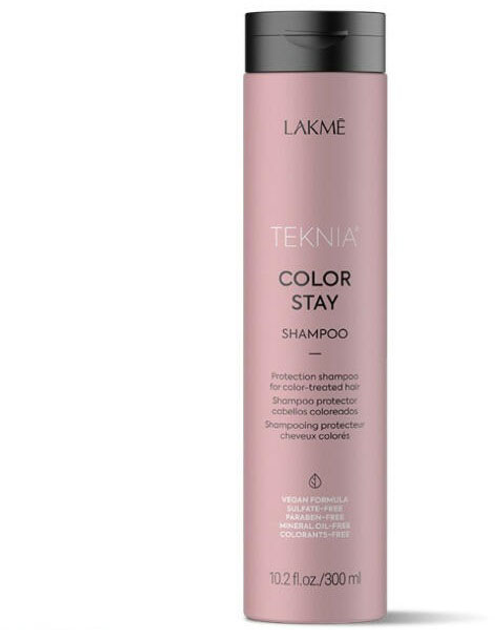 Шампунь Lakme Teknia Color Stay Shampoo захисний для фарбованого волосся 300 мл (8429421445122) - зображення 1