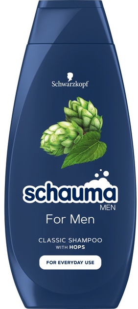 Szampon Schauma For Men do włosów dla mężczyzn do codziennego stosowania 400 ml (3838824086675) - obraz 1