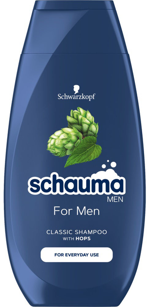 Szampon Schauma For Men do włosów dla mężczyzn do codziennego stosowania 250 ml (4012800567658) - obraz 1