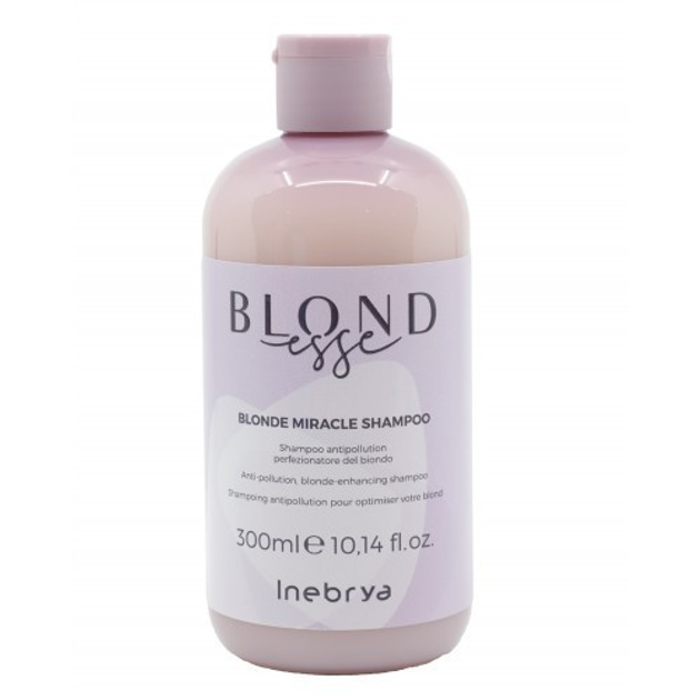Хелатирующий шампунь для блонд Inebrya Blonde Miracle Shampoo 300 мл ...