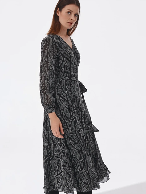 Sukienka damska Tatuum Koneti T2124.419 36 Czarna (5900380957824) - obraz 3