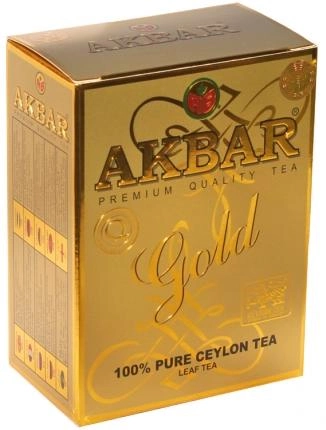 Акція на Чай чорний Akbar Gold Середньолистовий 250 г від Rozetka