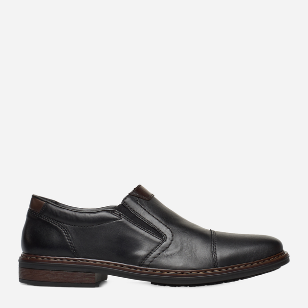 Чоловічі туфлі RIEKER 17659-00 44 Чорні (4059954484752) - зображення 1