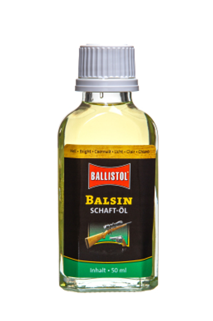 Масло для догляду за деревом Balsin 50 мл. (Світло-коричневі) - зображення 1